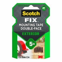 Dubbelsidig Tejp Scotch 19 mm x 1,5 m