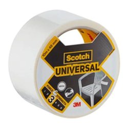 Silvertejp Scotch Vit 10 m x 48 mm 6 Delar