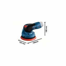 Excenterslip med slumpmssig bana BOSCH GEX 12V-125 Professional