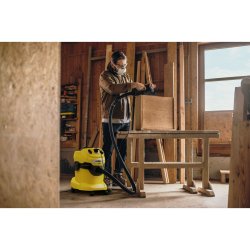 Sladdls Dammsugare Krcher 1.628-272.0 Gul Svart 1000 W