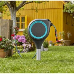 Slangvinda Gardena RollUp M Automatisk Golv  11 mm 15 m
