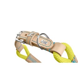 Hundhalsband Hunter Malia Lime M/L 45-54 cm