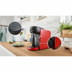 Kaffekapslar BOSCH TAS163E T16 Finesse Svart Rd rouge 1400 W 70