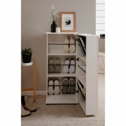 Skostll Finori  Vit 100 x 110 x 34 cm