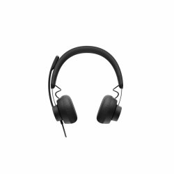 Hrlurar med Mikrofon Logitech 981-000875           Svart