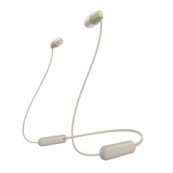 Bluetooth Hrlurar Sony WI-C100 Beige