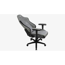 Spelstol Aerocool Crown AeroSuede Svart Gr