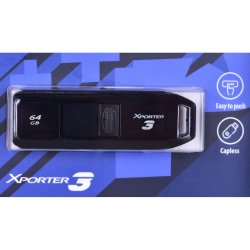 USB-minne Patriot Memory Xporter 3 Svart 64 GB