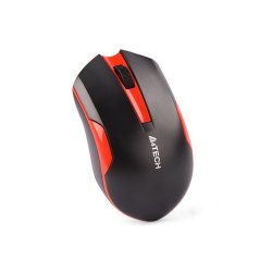 Trdls Mus A4 Tech G3-200N Svart/Rd