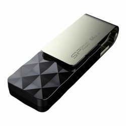 USB-minne Silicon Power Blaze B30 64 GB Svart