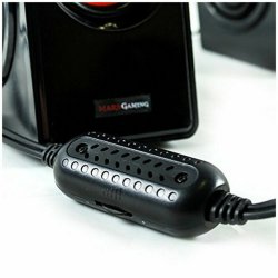 Gaming H�gtalare Mars Gaming MS1 MS1 Svart R�d/Svart