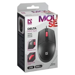 Gaming Mus Defender DELTA MM-523 Svart