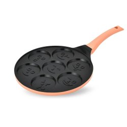 Stekpanna Feel Maestro MR-1222-B SMILE Svart Orange Aluminium 