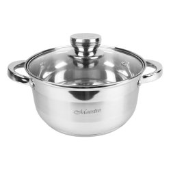 Kastrull Feel Maestro MR-2220-6L Silvrig Stl 6 Delar