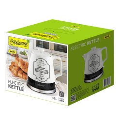 Vattenkokare Feel Maestro MR-072 Vit Keramisk 1000 W 1 L