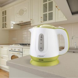 Vattenkokare Feel Maestro MR013  Vit Grn Plast 1100 W