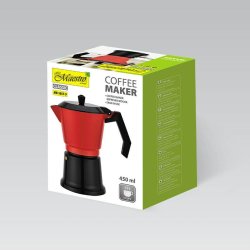 Italiensk Kaffepanna Feel Maestro MR-1657-9 Svart Rd Aluminium