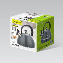 Tekanna Feel Maestro MR-1302-GREY Svart Gr Rostfritt stl 2,5 L