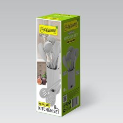 Set med kksknivar och hllare Feel Maestro MR-1542-GREY