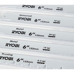 Sgblad Ryobi RAK06RB Sjlvsgande sg Metall 6 Delar