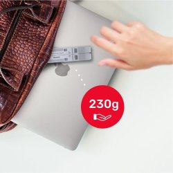 Vikbart och justerbart stativ fr brbar dator Unitek OT155SL Al