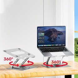 Vikbart och justerbart stativ fr brbar dator Unitek OT180SL01