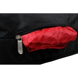 Laptopryggsck 311015 Svart Burgundisk Svartvit