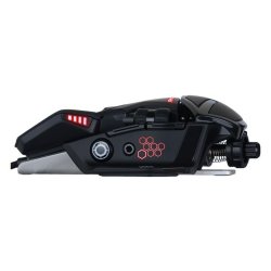 Trdls optisk mus Mad Catz MR04DCINBL000-0 Bl Svart Rd Grn
