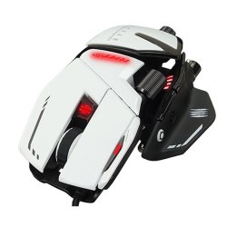 Mus Mad Catz MR05DCINWH000-0 Vit 16000 dpi