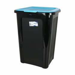 Papperskorg Tontarelli Coverline Bl 44 L Svart 38,5 x 34,5 x 54
