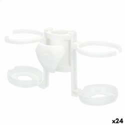 Strandparasoll med mugghllare Aktive 23 x 12 x 8 cm (24 antal)