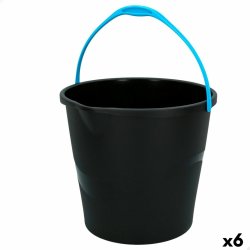 Spann med handtag Colorbaby Svart 10 L 29,5 x 26 x 28,5 cm (6 an