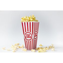 Serveringsskl till popcorn Algon 9,5 x 19,3 cm (24 antal)