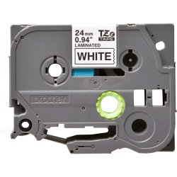Laminerat Band till Etikettskrivare Brother TZ-251 Vit Svart Sva
