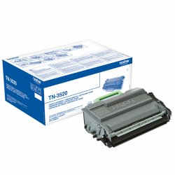 Original Toner Brother TN-3520 Svart