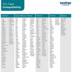 Punktmatris Original Brother FLE2511 Vit