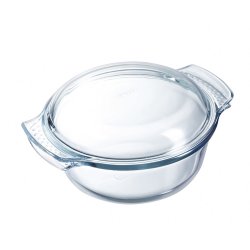 Kastrull med glaslock Pyrex 118A000/5043 Transparent