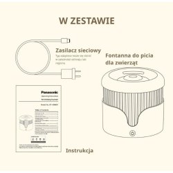 Fontn fr husdjur Panasonic CP-JNW01CW Vit Plast