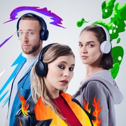 Hrlurar med Mikrofon Panasonic RBHF630BEA AZUL Bl