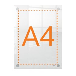 Whiteboard Nobo Transparent Akryl