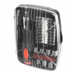 Skruvmejsel med flera ndbitar Black & Decker a7062-xj