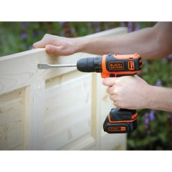 Elektrisk skruvmejsel Black & Decker BDCDD12KB-QW