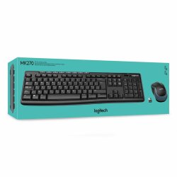 Trdlst Tangentbord Logitech K270 Svart Qwerty Spanska 2.4 GHz