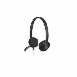 Hrlurar med Mikrofon Logitech 981-000475 USB 1,8 m Svart (1 ant
