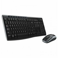 Trdlst Tangentbord och Mus Logitech 920-004513 Svart Qwerty Sp