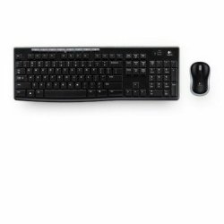 Trdlst Tangentbord och Mus Logitech 920-004513 Svart Qwerty Sp