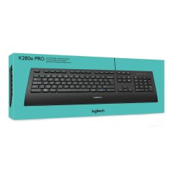 Tangentbord Logitech 920-005217 Svart QWERTY Qwerty US