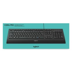 Tangentbord Logitech 920-005217 Svart QWERTY Qwerty US