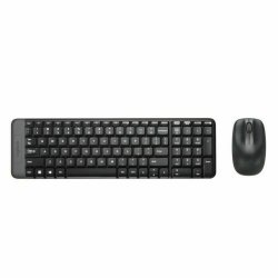 Tangentbord Logitech 920-008318 Svart Qwerty Spanska