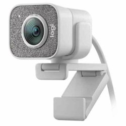 Webbkamera Logitech 960-001297 Full HD 60 fps Vit